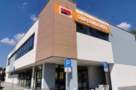 Supermarket Krásno nad Kysucou - rekonštrukcia